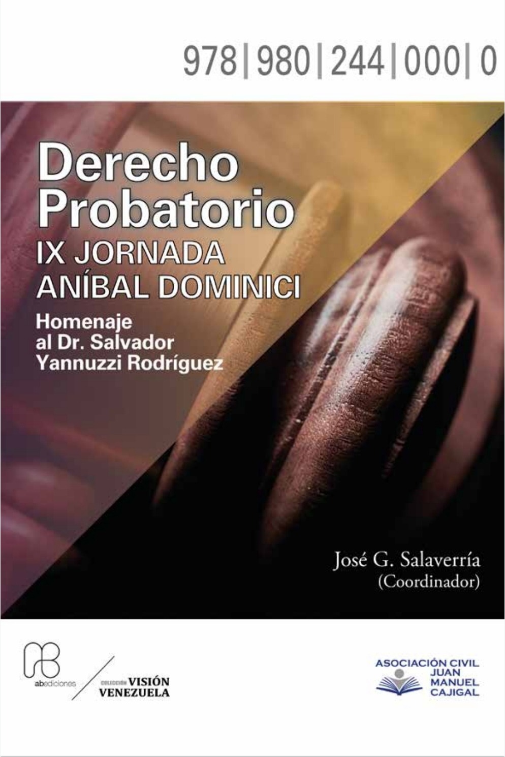 Derecho Probatorio IX Jornada Anibal Dominici